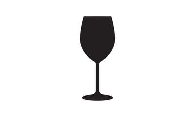 wine glass logo