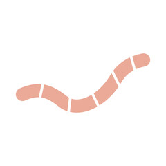 worm icon illustration