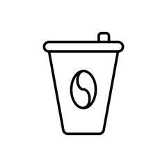 Soft Drink icon vector stock illustration.