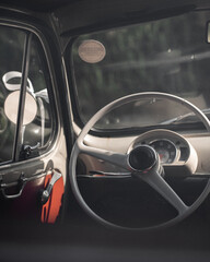 Vintage Vibe: Exploring the Timeless Charm of an Old Car's Interior
