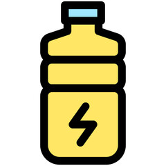 Energy drink icon, Marathon related vector