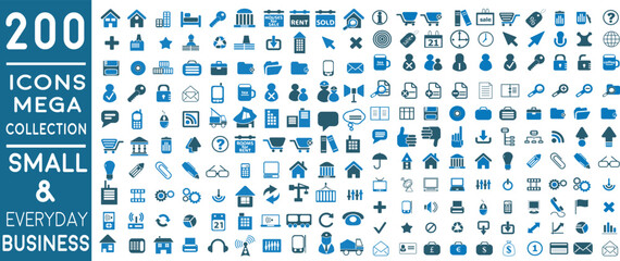 premium Essential Flat Business Icons for Small Business and Everyday Use | Modern flat line icons set of global business services and worldwide operations. Premium quality outline symbol collection.