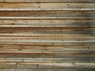 Wooden wall. Rustic old wood board planks. Empty background for mock up, product displaing