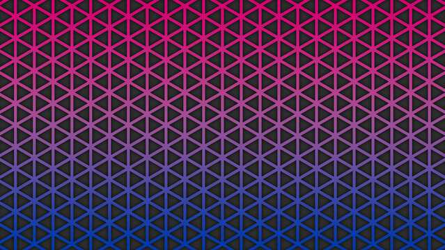 Happy Pride Month Bisexual Pride Flag Triangle Background