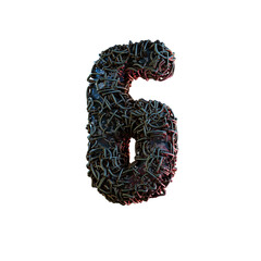 Alien Technology 3D Alphabet or PNG Letters