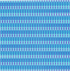 Seamless vector texture in the form of fabric with a blue pattern