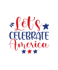 4th of July SVG Bundle, July 4th SVG, Fourth of July svg, America svg, USA Flag svg, Patriotic, Independence Day Shirt, Cut File Cricut