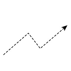 Arrow Dashed Line