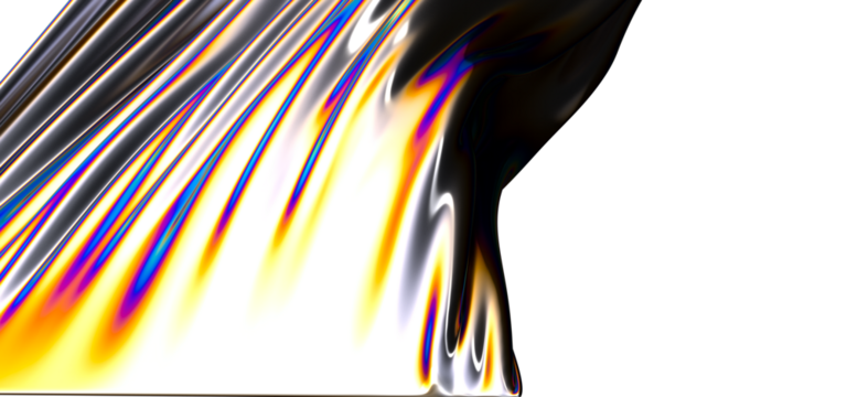 Holographic 3D Background: A Futuristic Display of Illusion and Light