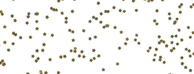 Ethereal Rain of Gold: Step into a Captivating 3D Stars Shower