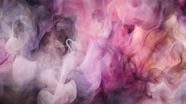 pink smoke on black background HD 8K wallpaper Stock Photography Photo Image