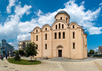 Ancient Old Russian Church of the Theotokos on Podil in Kyiv