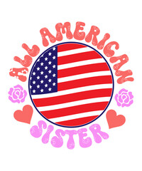 4th Of July Retro Svg Bundle, Fourth Of July USA Svg, Independence Day American Flag Svg,american flag svg

