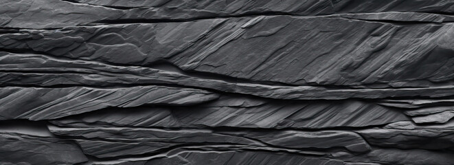 Black stone background, black stone texture.