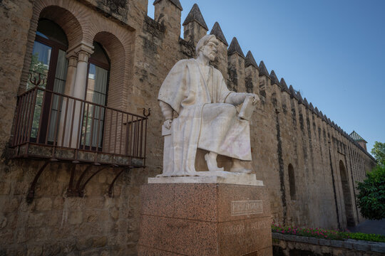 Statue of Averroes - Cordoba, Andalusia, Spain