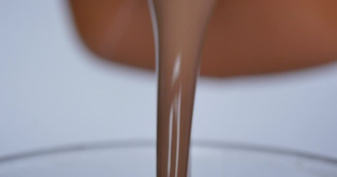 Chocolate Milk Close Up