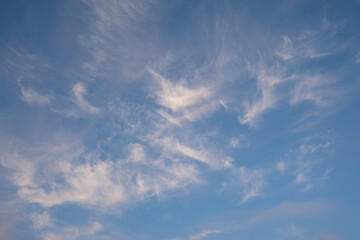 Delicate blue background, blue background in pastel colors.