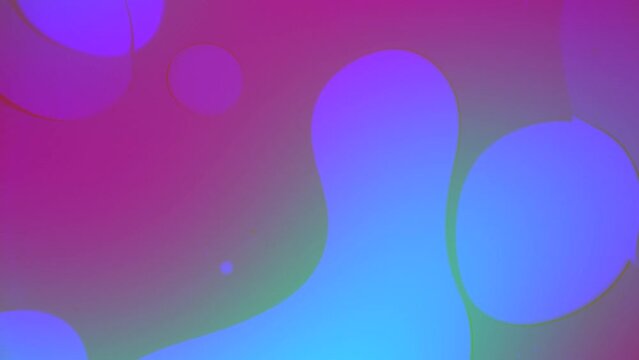abstract liquid psychedelic lava lamp disco 70s background floating bubbles morphing circles slowly flowing blob bubbles in rainbow colors retro, abstract, multicolor wavy, groovy, hippie, flat