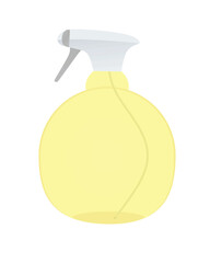 Spray bottle with sprayer. vector