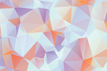 Low Poly vector abstract textured polygonal background. Blurry triangle design. Pattern can be used for background.