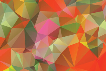 Obraz premium Low Poly vector abstract textured polygonal background. Blurry triangle design. Pattern can be used for background.