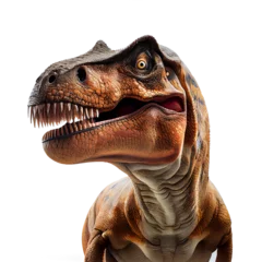 Zelfklevend Fotobehang tyrannosaurus rex dinosaur © PNG for U