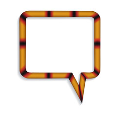 Naklejka premium Contemporary Conversations Trendy Vector Frames for Speech Bubbles