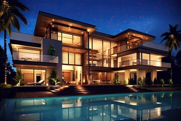 Obraz premium Luxury House