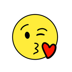 High quality emoticons.Emoji collection vector illustration.Yellow smiley.Emoji.Emoticons.