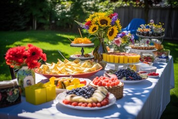 Celebrating the Beauty of Spring: A Vibrant Outdoor Pfingsten Gathering with Family and Friends	