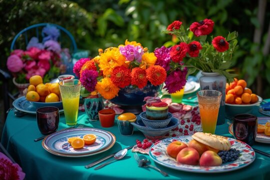 Celebrating the Beauty of Spring: A Vibrant Outdoor Pfingsten Gathering with Family and Friends	