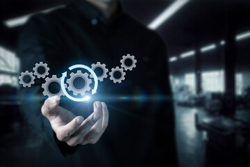 Concept of upgrading the industry management mechanism.