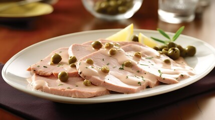 Elegant Delight: Vitello Tonnato