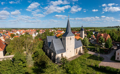 Luftbildaufnahme Kirche Kroppenstedt