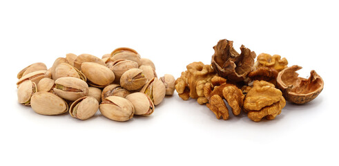 Nuts and pistachios.