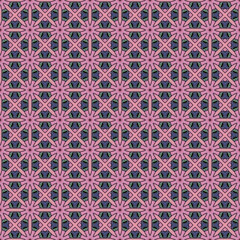 Seamless Vintage Mandala Unique Beauty Minimal Template Beautiful Fashion Retro Modern Graphic Cloth Fabric Print Design Texture Shape Concept Wallpaper Background Geometric Art Pattern.