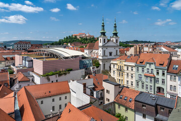 Fototapeta premium Brno, Czech Republic cityscape