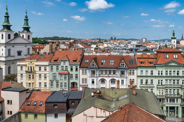 Fototapeta premium Brno, Czech Republic cityscape