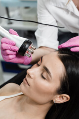 Thermal or radio frequency hardware RF lifting for smoothing wrinkles, improving skin tone and...