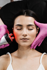 Thermal or radio frequency hardware RF lifting for smoothing wrinkles, improving skin tone and...