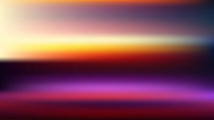 Abstract background with blur, sunset. Color transition, gradient. Purple, red, orange. Peace, hope, love, self-awareness. Wallpapers for interfaces, applications, smartphones. Copy space