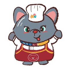 Fototapeta premium Dog chef