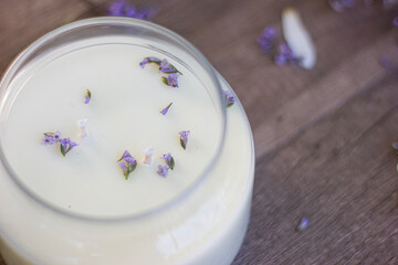 Lavander Soap and Candel 
