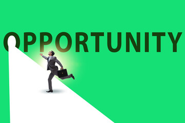 Obraz premium Opportunity concept with business people