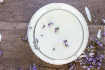 Lavander Soap and Candel 