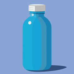 Vector illustration of Reusable Water Bottle