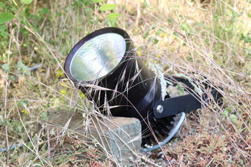 Illuminationsscheinwerfer. Bodenscheinwerfer.