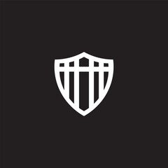 shield template for logo design