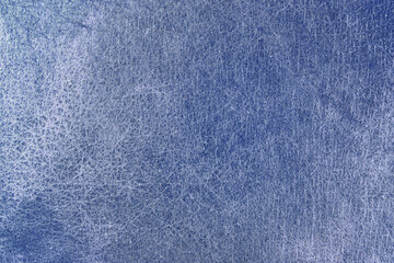 Beautiful blue background with leather texture