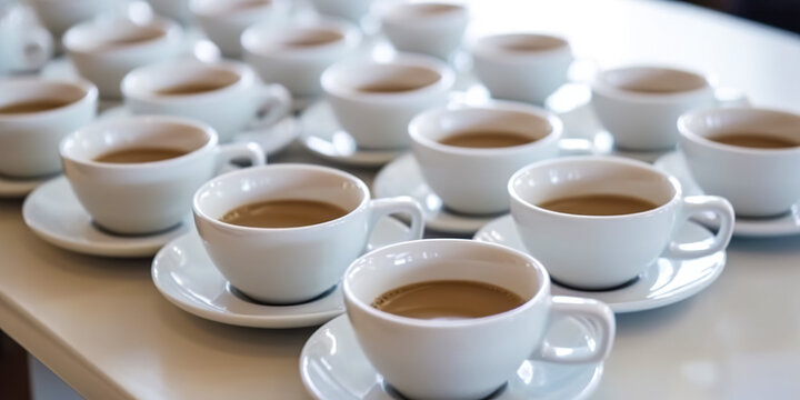 Coffee break at conference meeting. Business and entrepreneurship.	